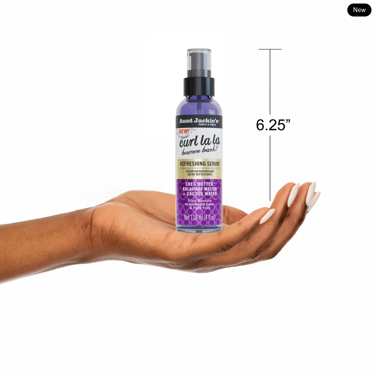Aunt Jackie's Curl La La Refreshing Serum – 4oz - Image 5