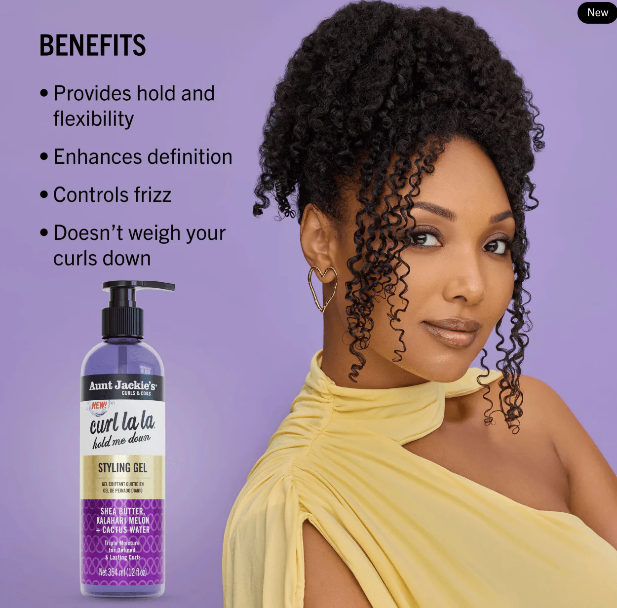 Aunt Jackie's Curl La La Styling Gel – 12oz - Image 3