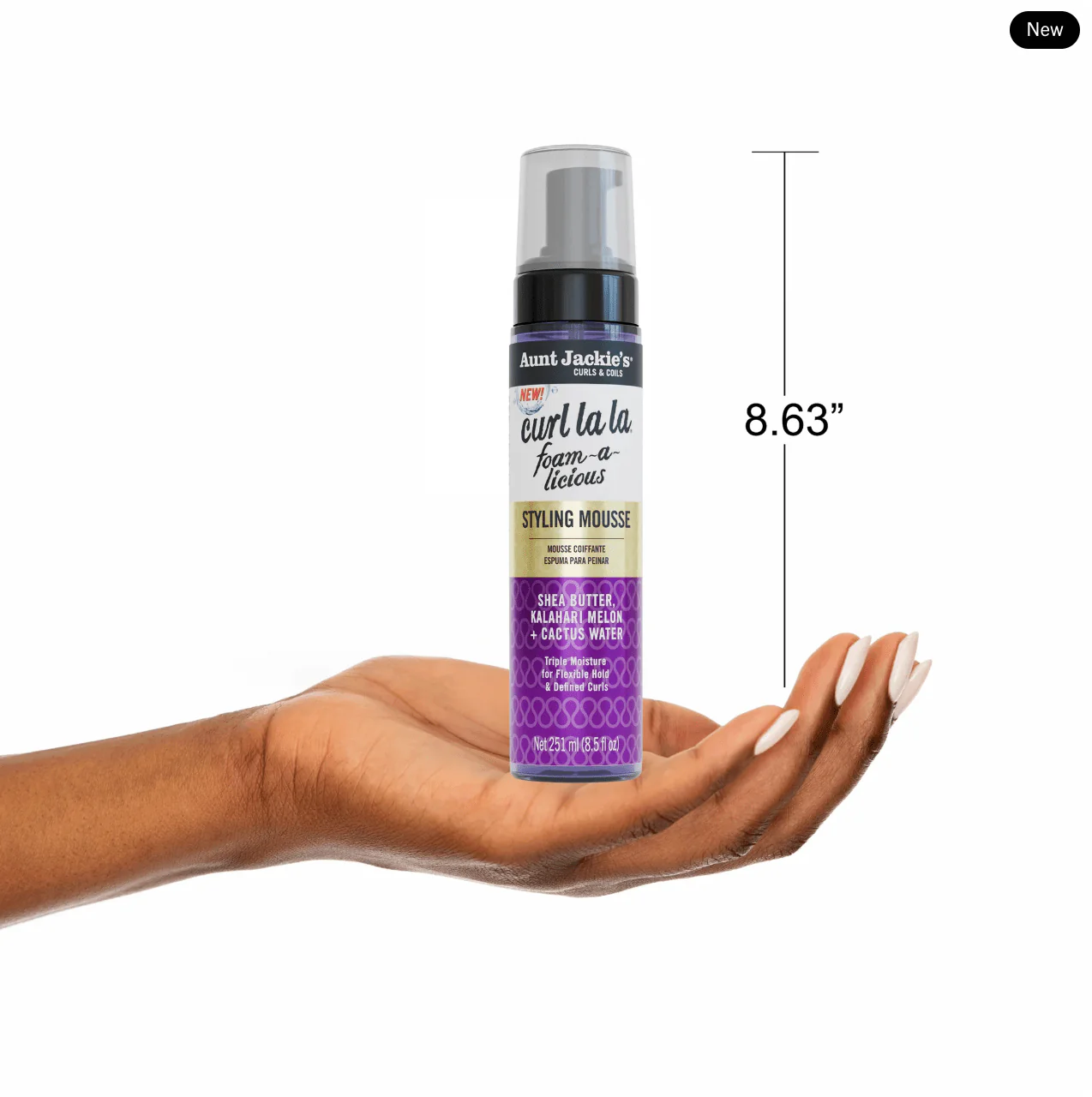 Aunt Jackie's Curl La La Styling Mousse – 8.5oz - Image 5