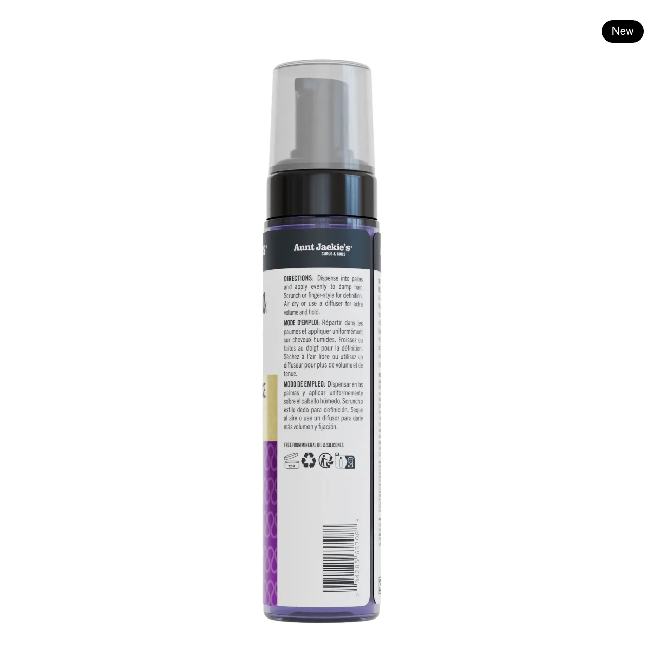 Aunt Jackie's Curl La La Styling Mousse – 8.5oz - Image 6