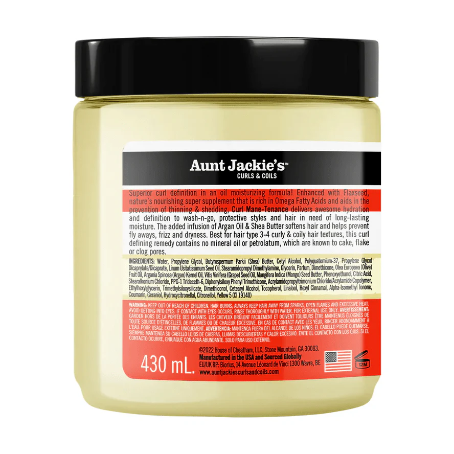 Aunt Jackie's Curl Mane-Tenance Defining Curl Whip - 15 oz - Image 3