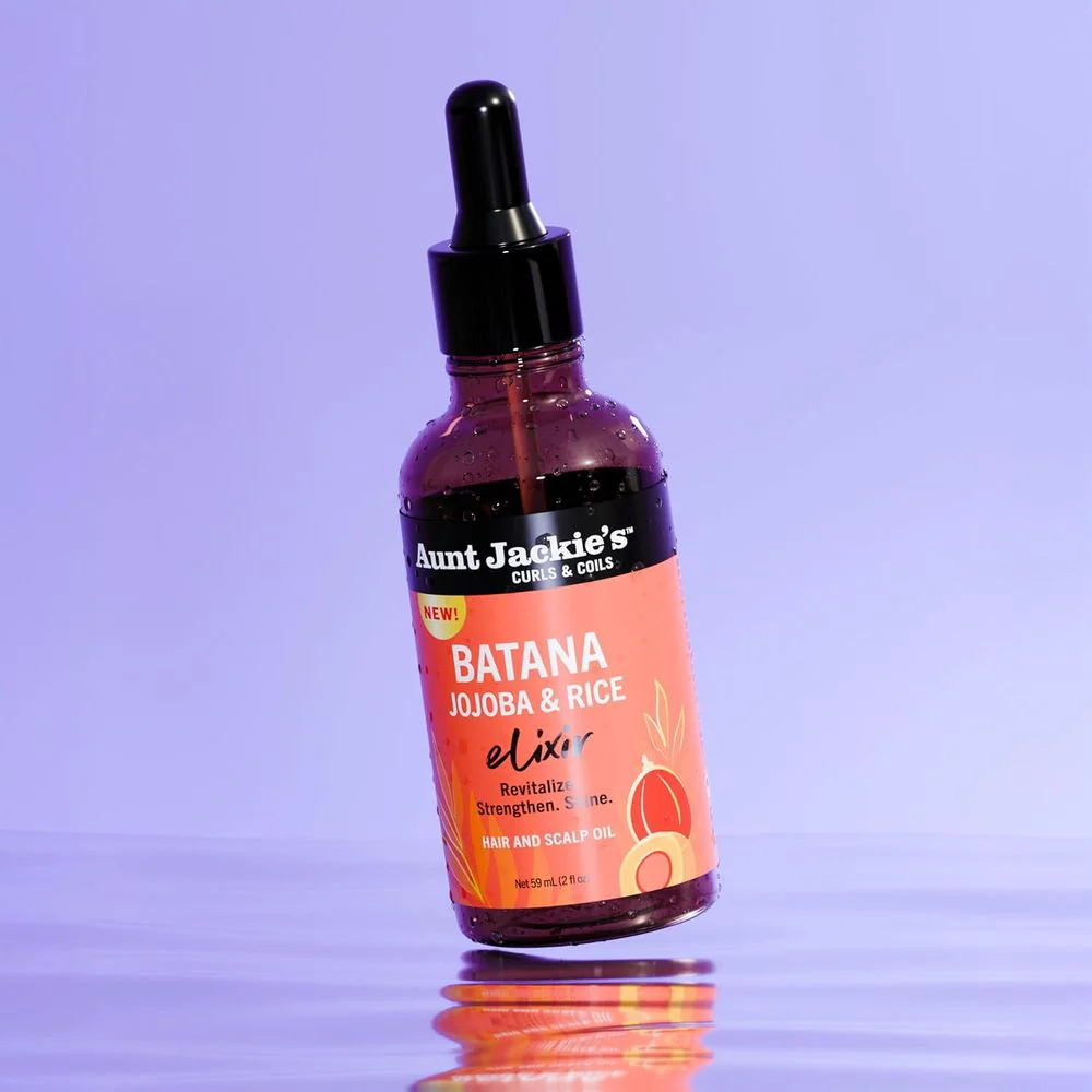 Aunt Jackie's Elixir Hair & Scalp Oil – 2 fl oz - Image 2
