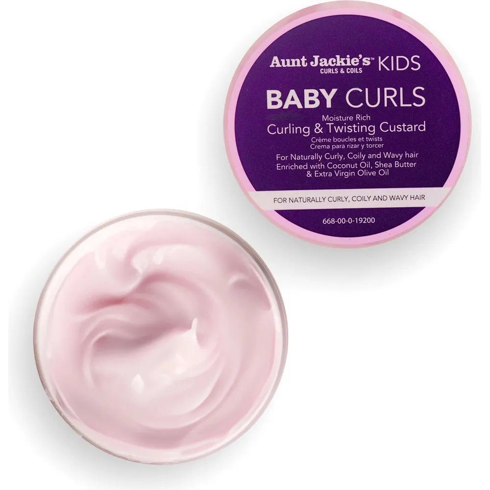 Aunt Jackie's Girls Baby Girl Curls Curling & Twisting Custard – 15 oz - Image 3