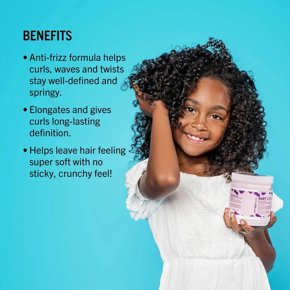Aunt Jackie's Girls Baby Girl Curls Curling & Twisting Custard – 15 oz - Image 5