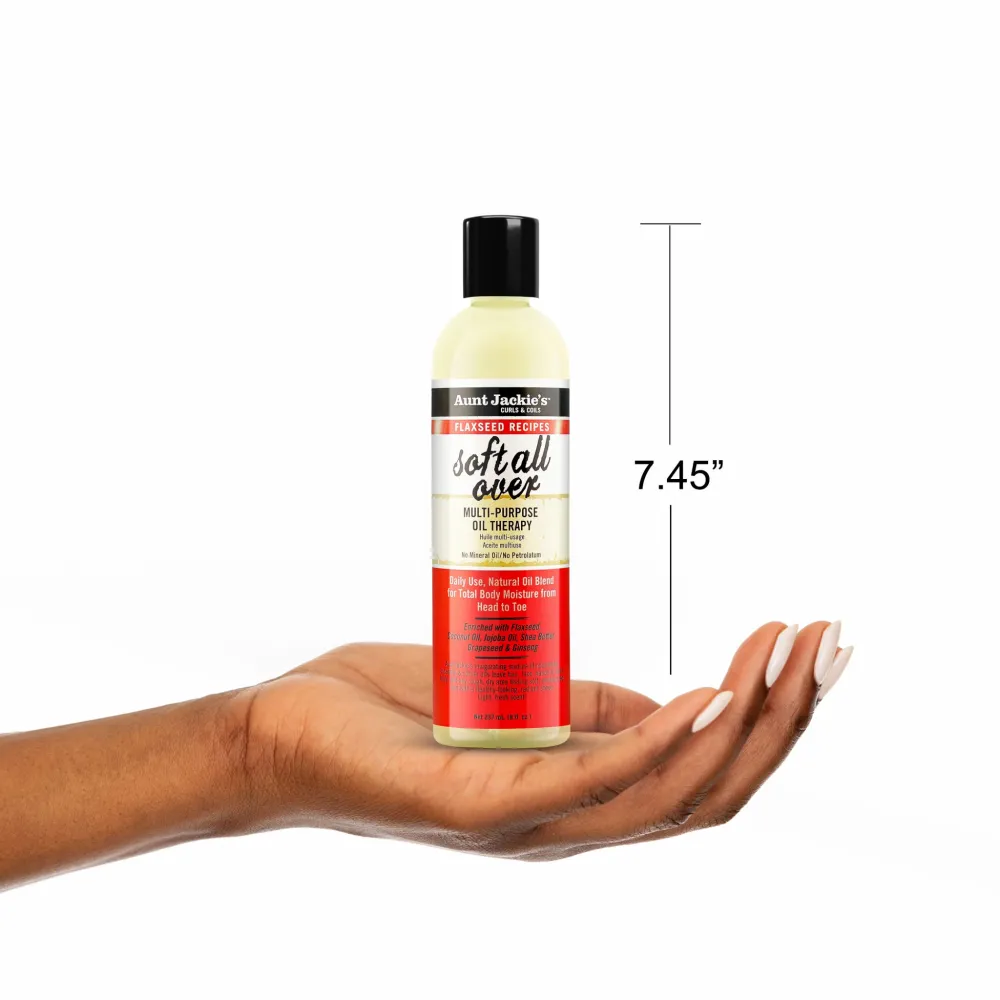 Aunt Jackie's Soft All Over Multi-Purpose Oil – 8 fl oz - Image 6