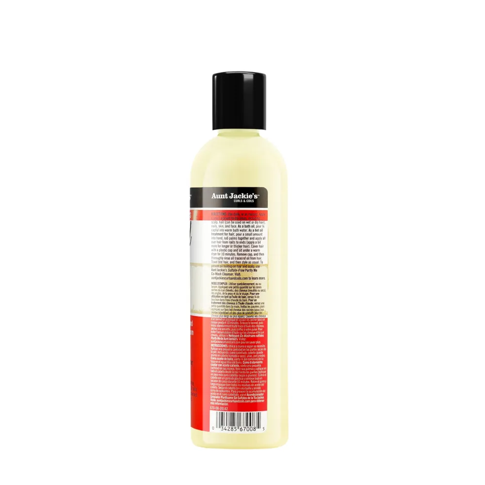 Aunt Jackie's Soft All Over Multi-Purpose Oil – 8 fl oz - Image 7