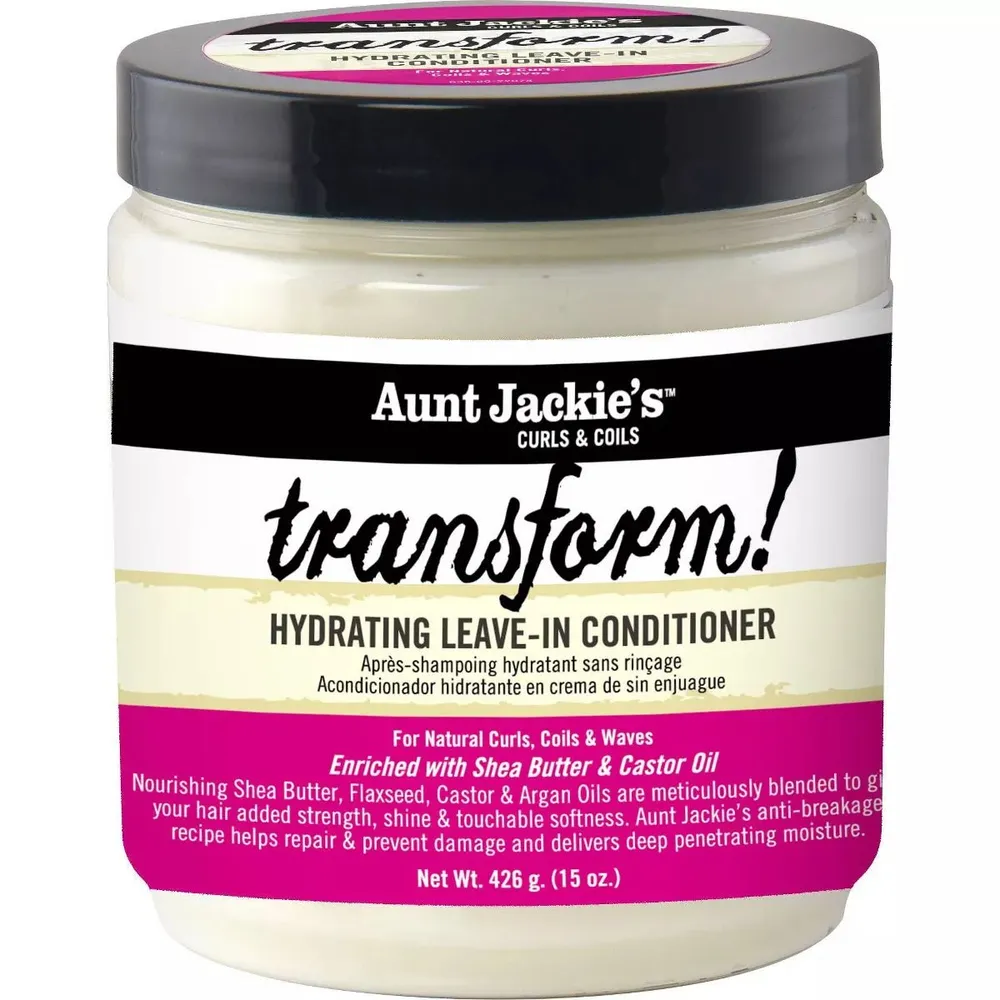 Aunt Jackie's Transform Hydrating Leave-In Conditioner – 15 fl oz