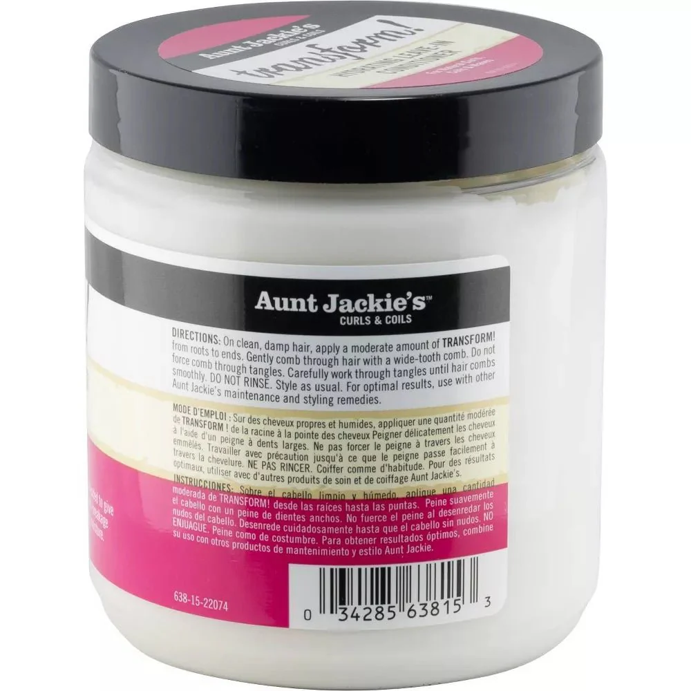 Aunt Jackie's Transform Hydrating Leave-In Conditioner – 15 fl oz - Image 3
