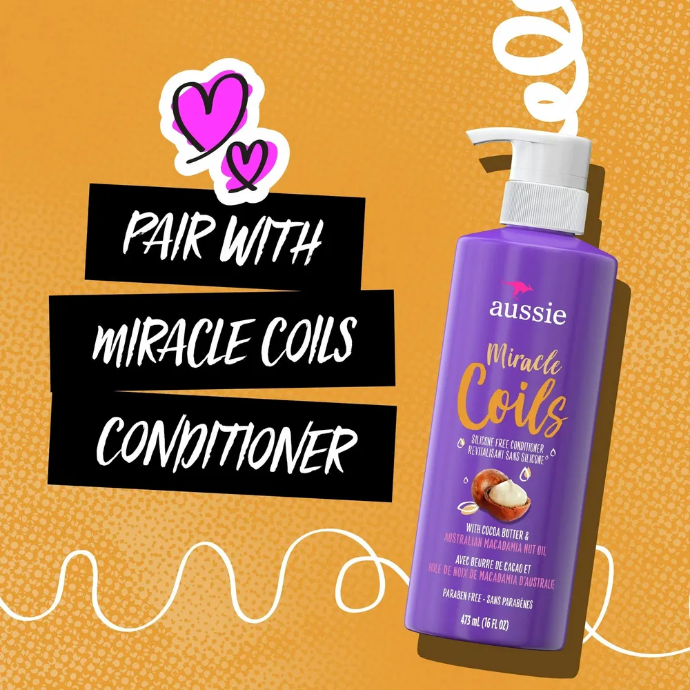 Aussie Miracle Coils Collection – Shampoo, Scalp Serum & Nourishing Oil - Image 3