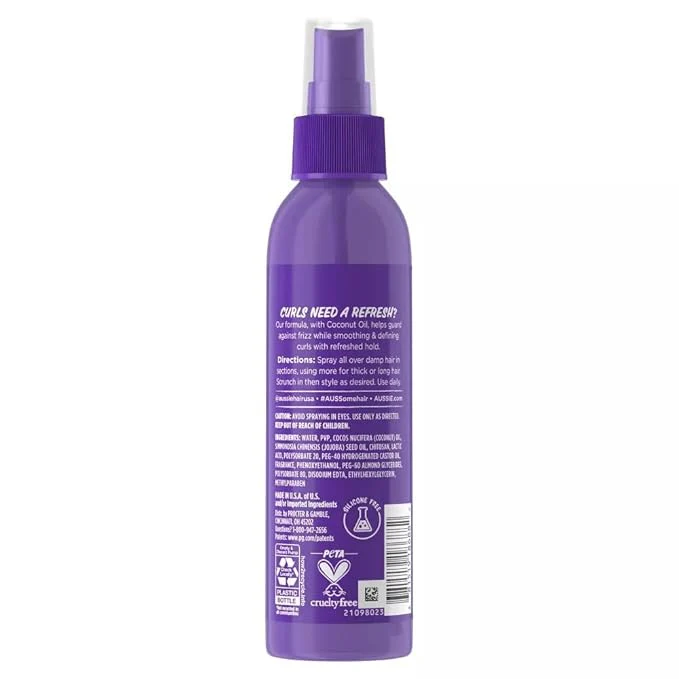 Aussie Miracle Curls 2nd Day Curl Activator – 8.5oz - Image 2