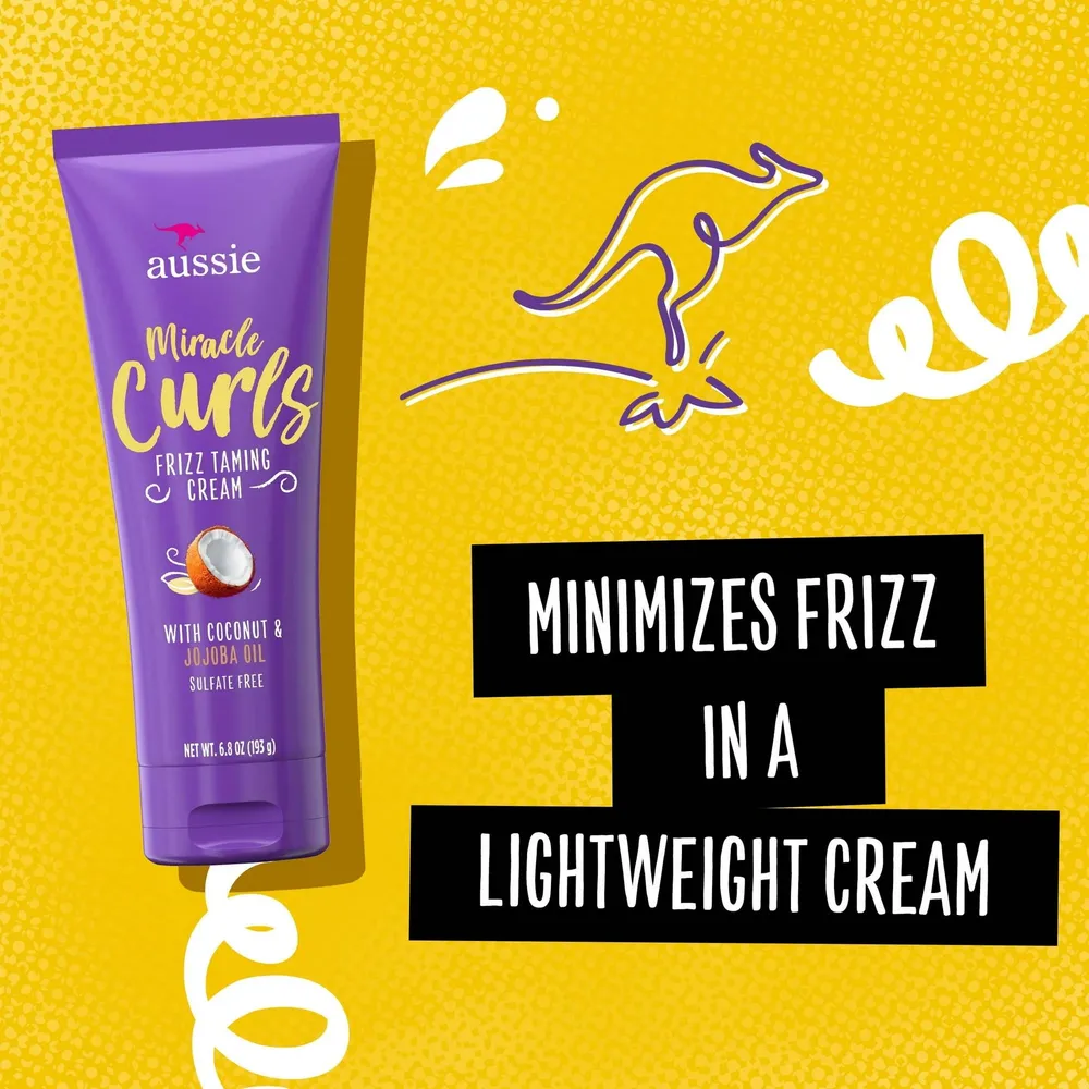 Aussie Miracle Curls Co-Wash, Curl Cream & Refresher Spray Gel Set - Image 5