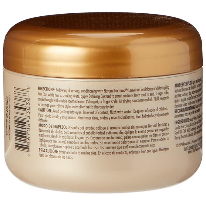 Avlon KeraCare Natural Textures Defining Custard - Curl Definer 8oz - Image 2