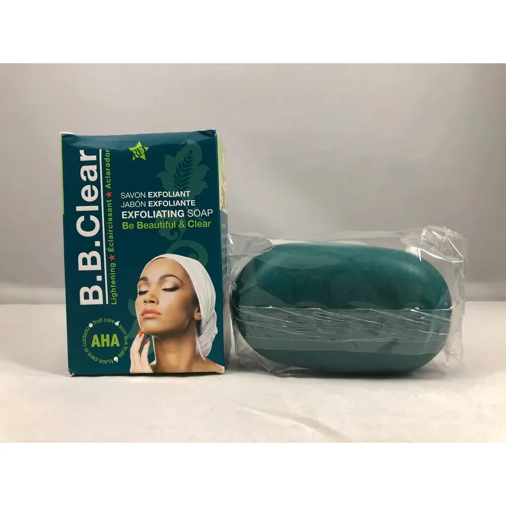 B.B. Clear Exfoliating Beauty Soap 6.7 oz - Image 2