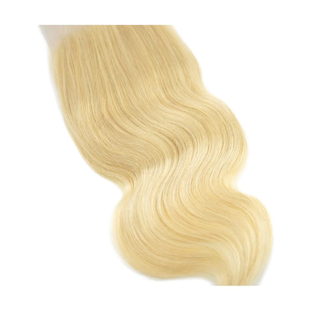 B & B Gold 100% Brazilian Human Hair 13x4 Lace Frontal - #613 - Image 2