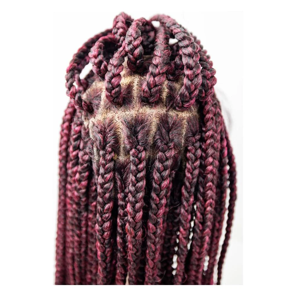 B & B Knotless Synthetic 100% Full HD Lace Wig - Fulani V 24" - Image 5