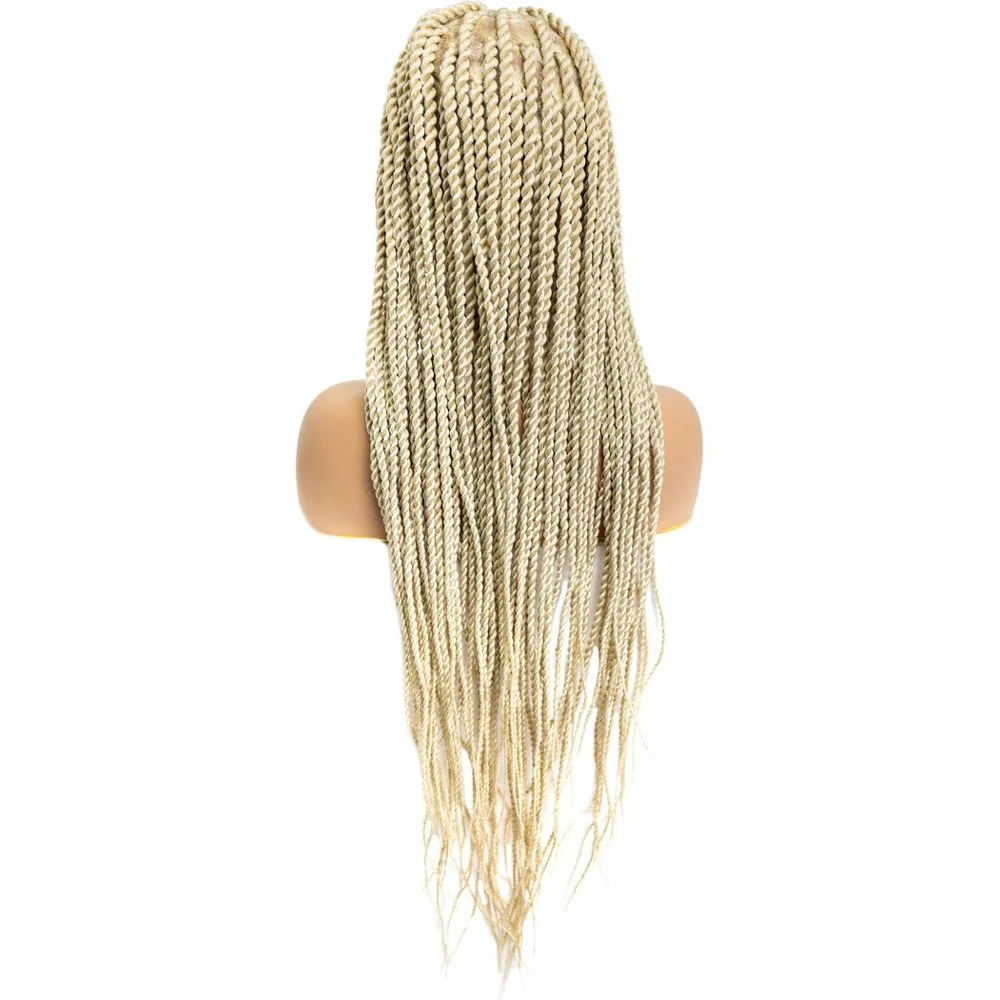 B & B Knotless Synthetic 100% Full HD Lace Wig - Senegal Twist 32" - Image 7