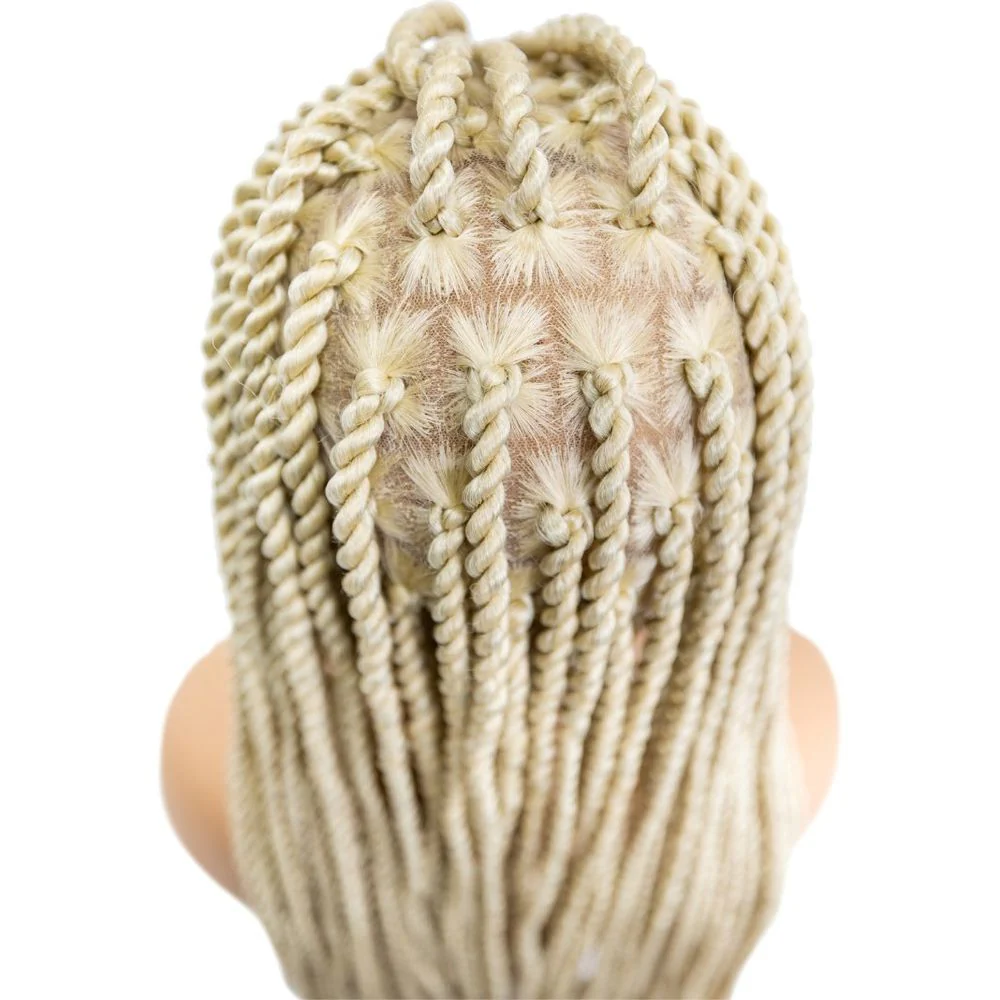 B & B Knotless Synthetic 100% Full HD Lace Wig - Senegal Twist 32" - Image 9