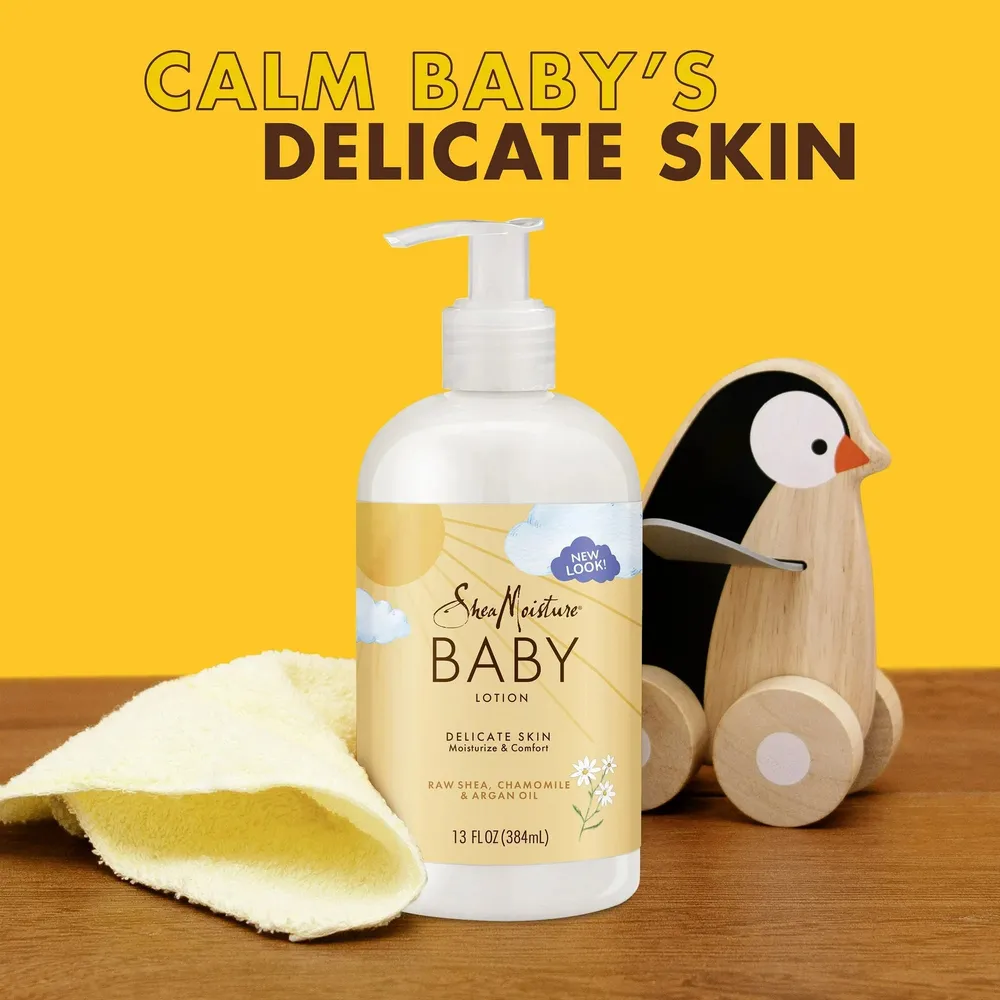 SheaMoisture Raw Shea Baby Lotion ā 13 oz - Image 3