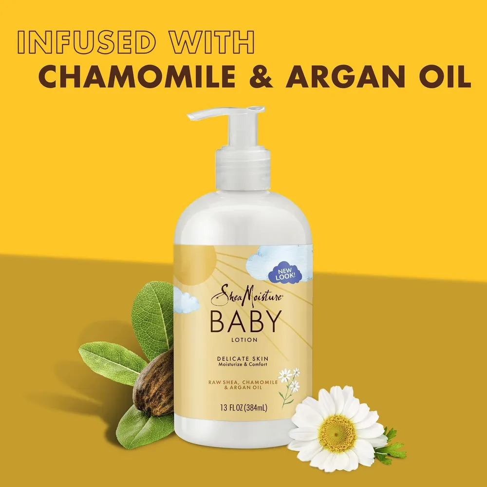 SheaMoisture Raw Shea Baby Lotion ā 13 oz - Image 4