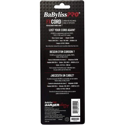 BaByliss PRO FXCORD Replacement Power Cord - Image 3
