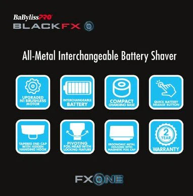 BaByliss PRO FXONE Double Foil Shaver – FXONE Series - Image 6