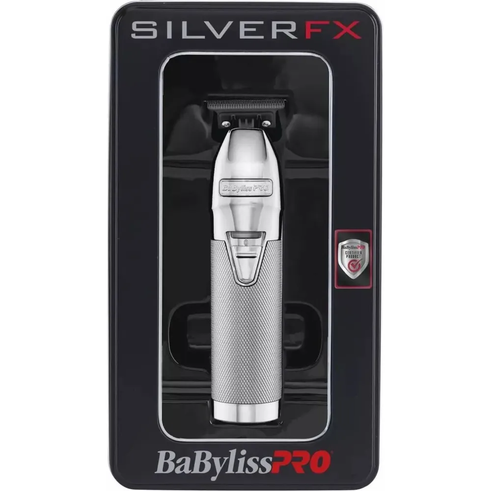 BaBylissPRO BlackFX & SilverFX Metal Clipper/Trimmer - Image 4