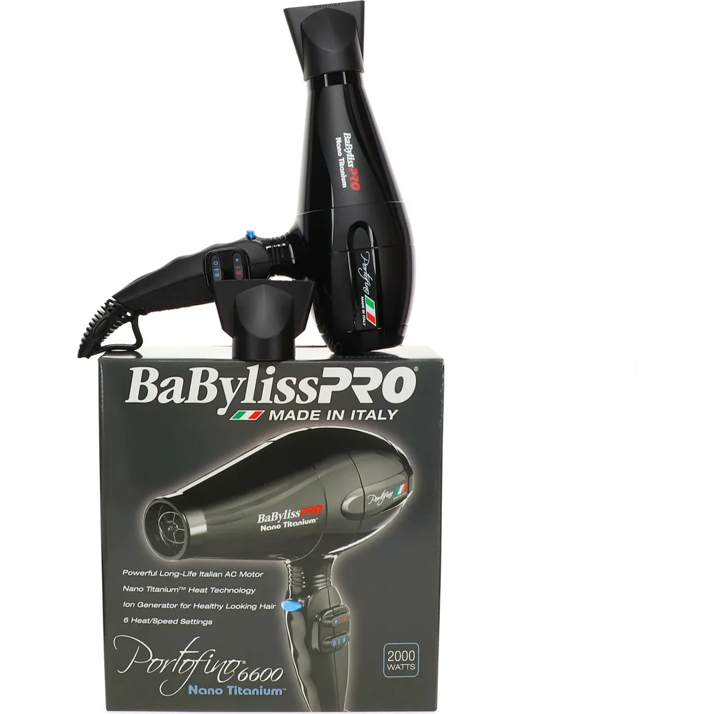 BaBylissPRO Nano Titanium Portofino Full-Size Hair Dryer โ 2000W - Image 4
