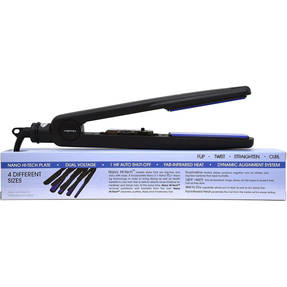H2PRO Silk Ceramic Tourmaline Styling Iron 3 Colors - Image 2