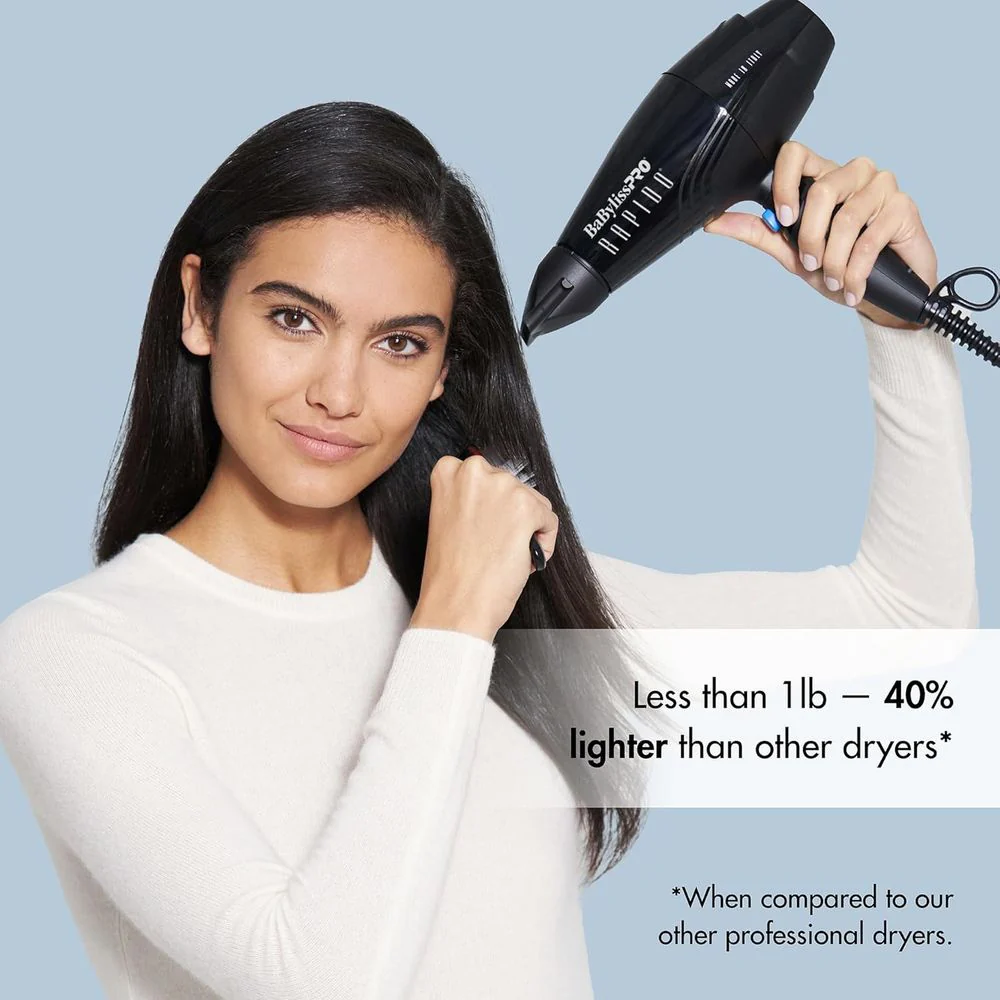 BaBylissPRO Nano Titanium Rapido Hair Dryer – 2000W - Image 3