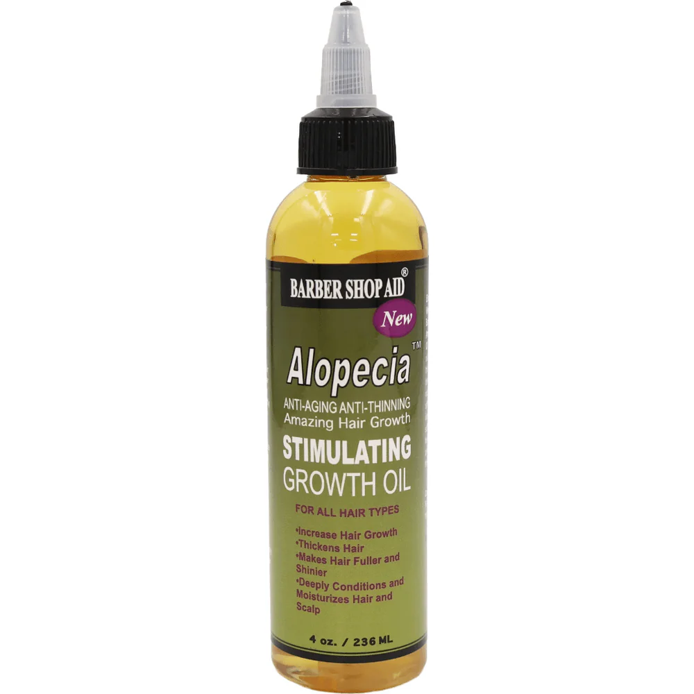 Barber Shop Aid Alopecia Hair Growth Oil - 4 oz