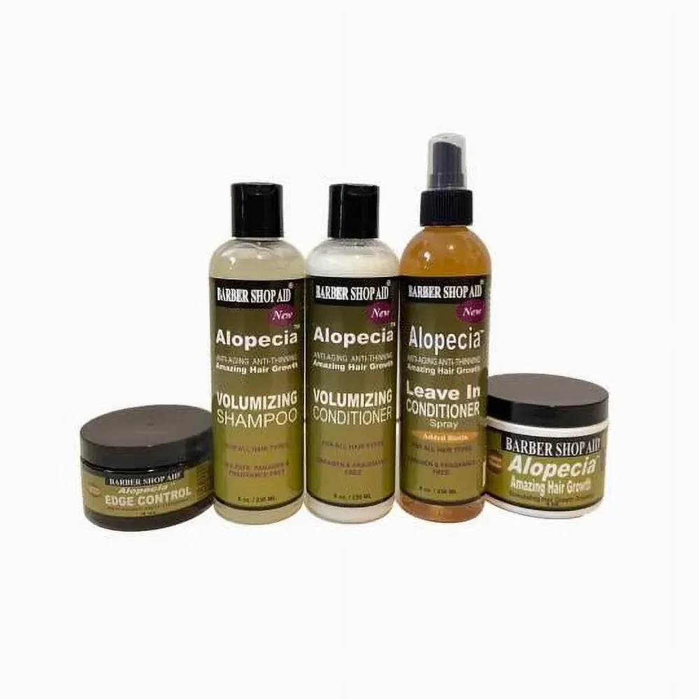 Barber Shop Aid Alopecia Hair Care System β Complete Hair Regrowth Kit