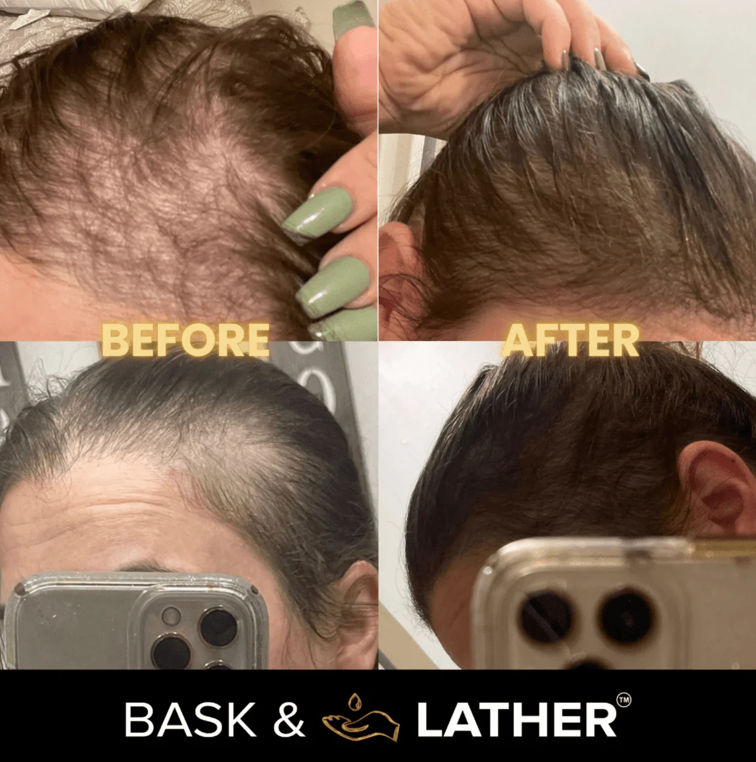 Bask & Lather Scalp Stimulator Hair Oil - Image 5