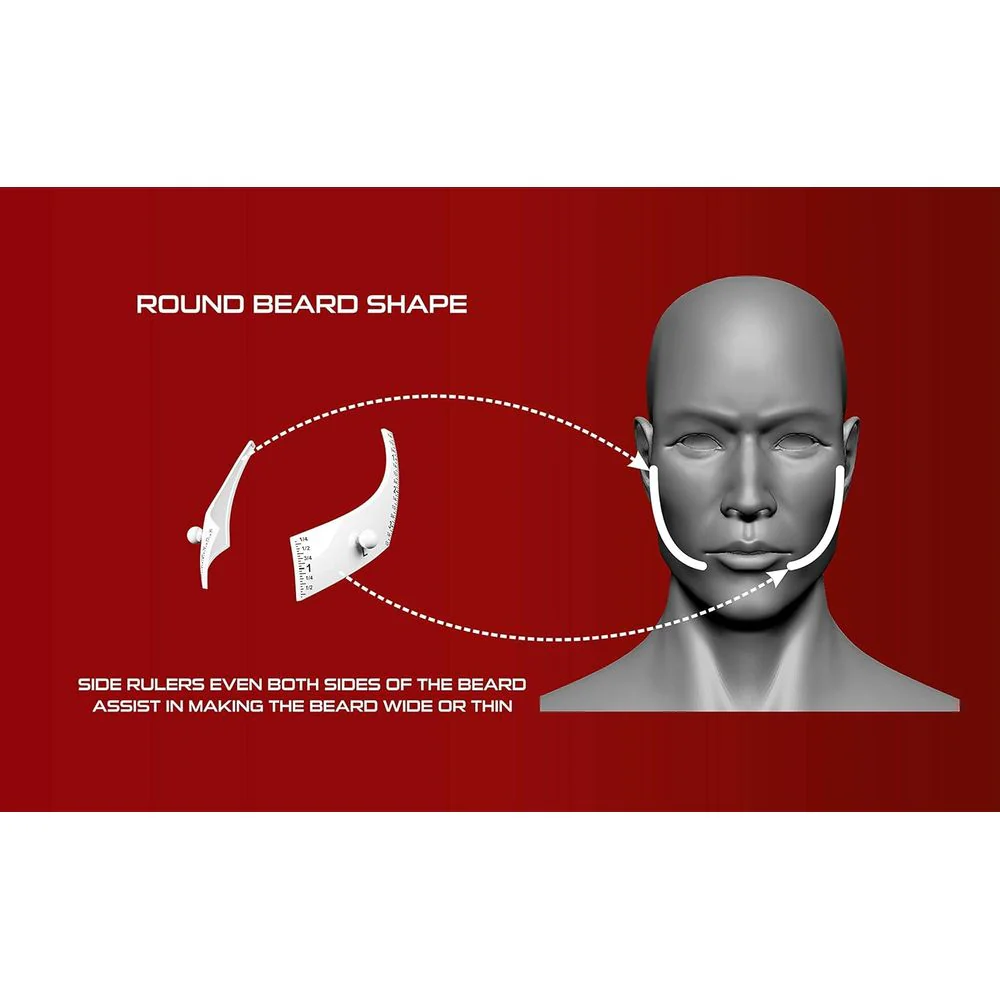 Beard Lineup Tool – Shaper & Outliner with 2 Style Kit - Image 4