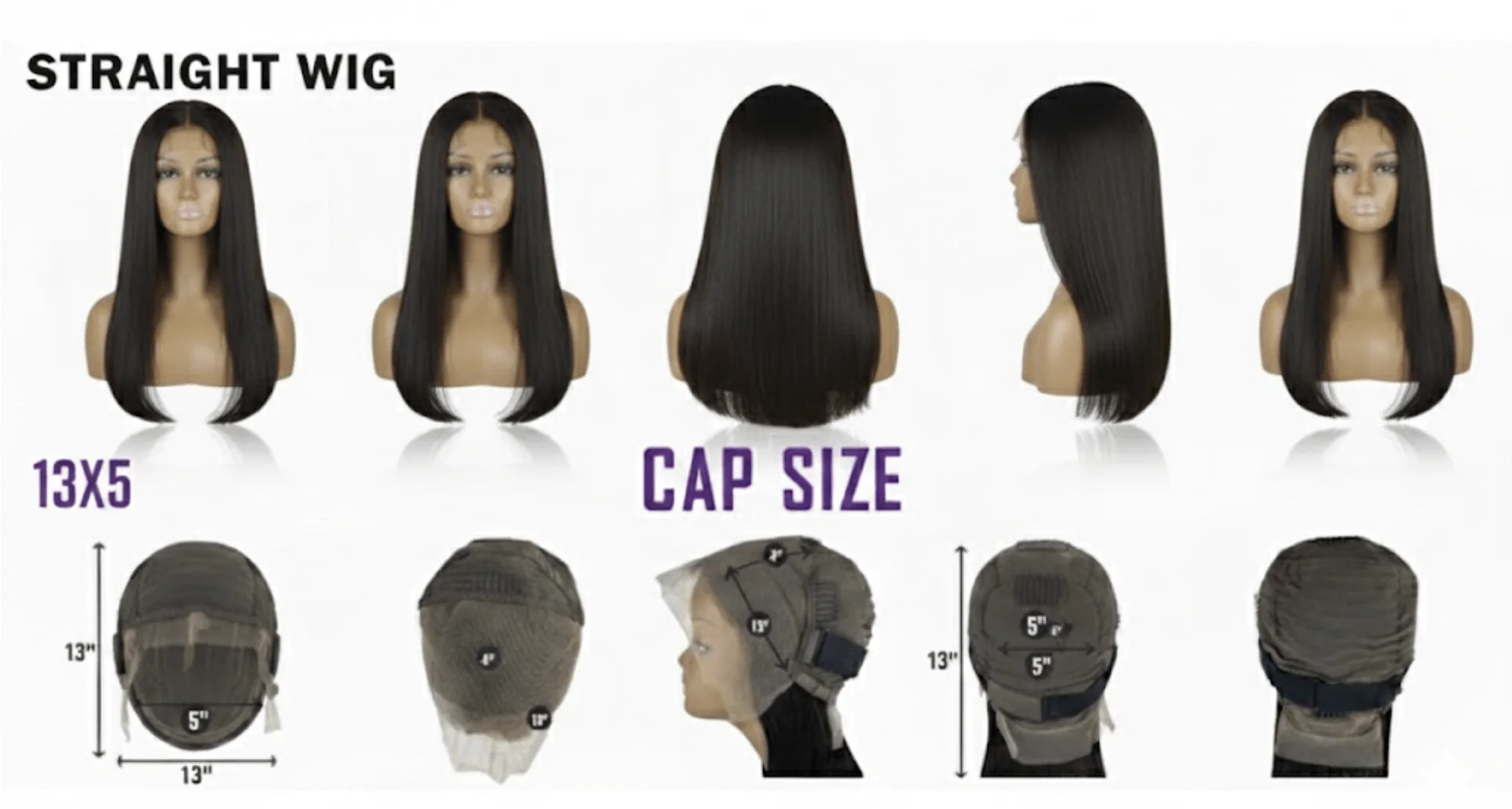 Beautiful Day Vossmi 13X5 HD Frontal Lace Wig - Straight - Image 9