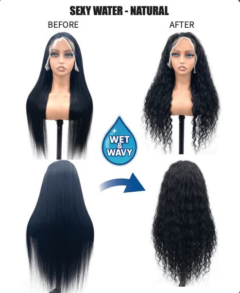 Beautiful Day Vossmi 13X5 Wet & Wavy Wig - Natural - Image 3