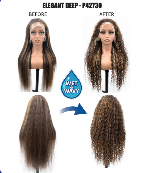 Beautiful Day Vossmi 13X5 Wet & Wavy Wig - P42730 - Image 2
