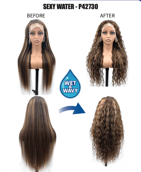 Beautiful Day Vossmi 13X5 Wet & Wavy Wig - P42730 - Image 3