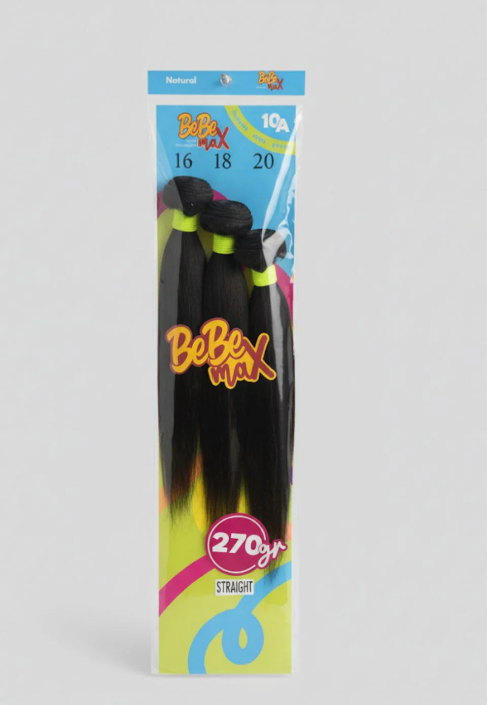 BeBe MAX 100% Virgin Human Hair Multipack 10A - Straight - Image 2