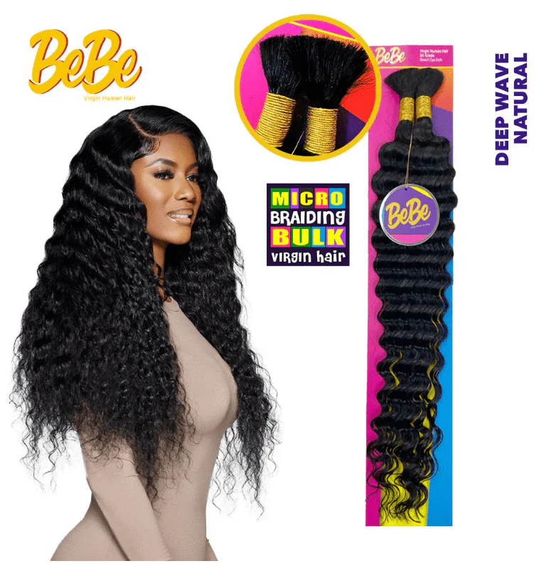 BeBe 100% Virgin Human Hair Multipack β Deep Wave