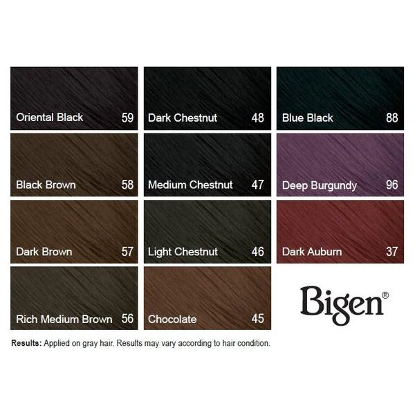 Bigen Hair Color Collection Vibrant Rich Shades - 6g - Image 3