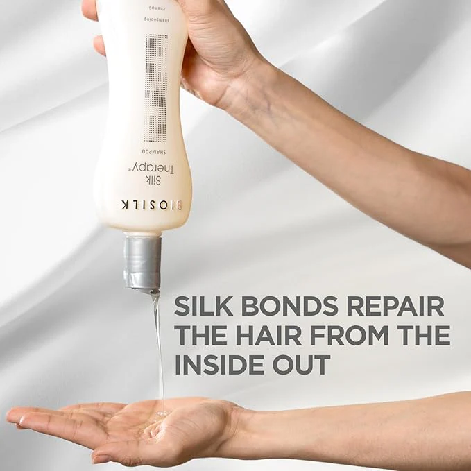 BioSilk Silk Therapy Shampoo โ 12oz - Image 4