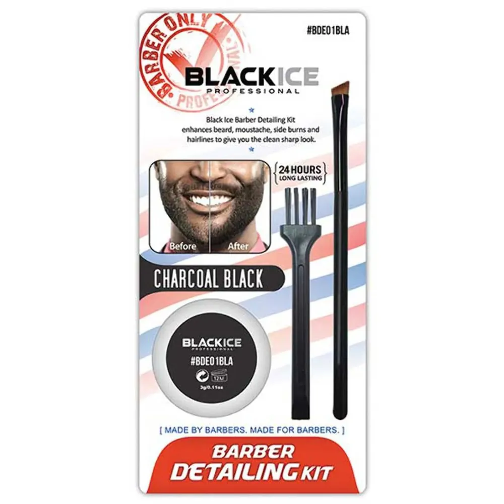 Black Ice Beard Detangling Kit