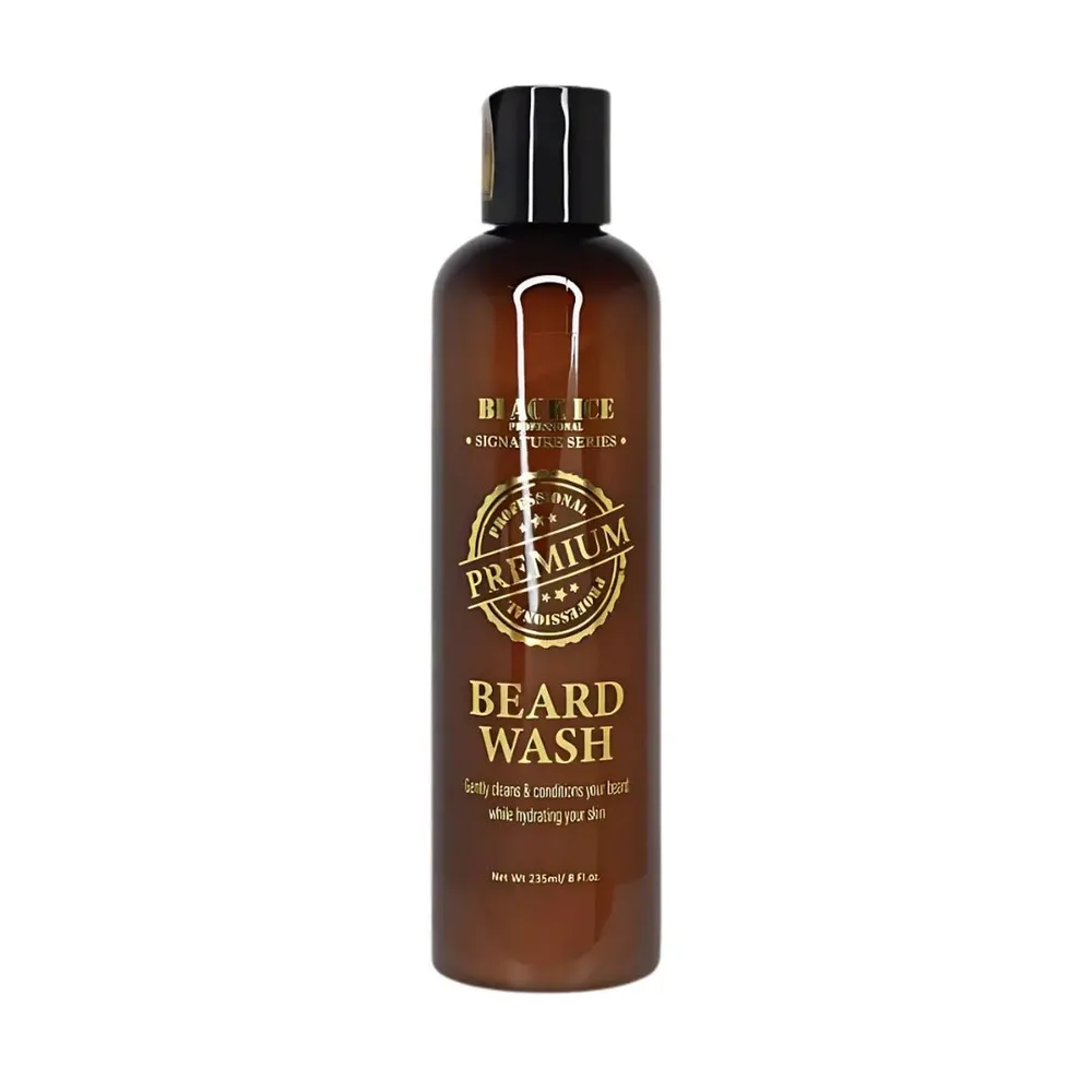 Black Ice Beard Wash β Deep Clean 8 oz
