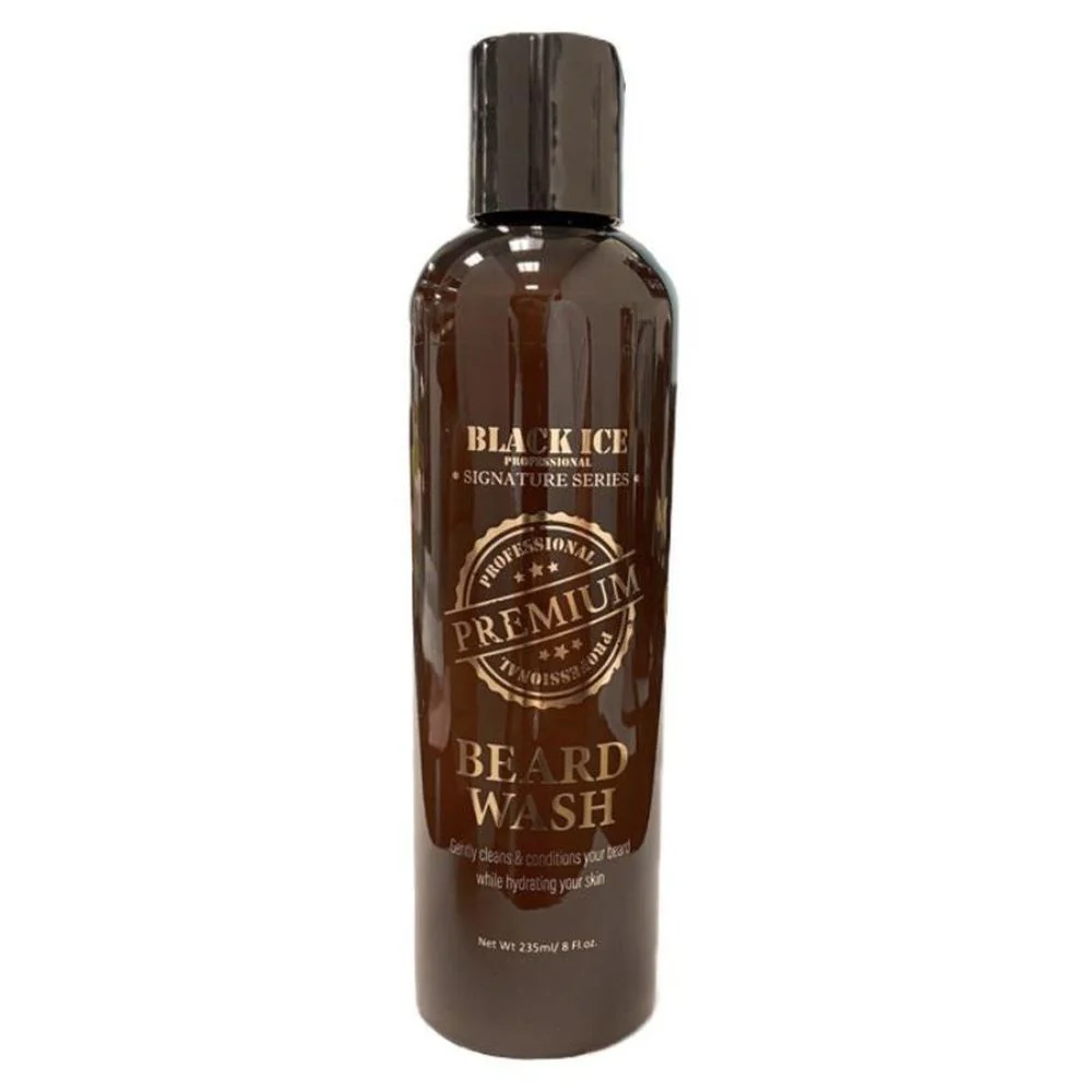 Black Ice Beard Wash β Deep Clean 8 oz - Image 3