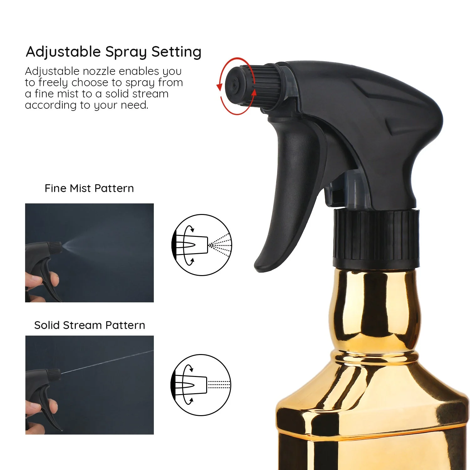 Barber Water Spray Bottle - 3 Colors - Image 6