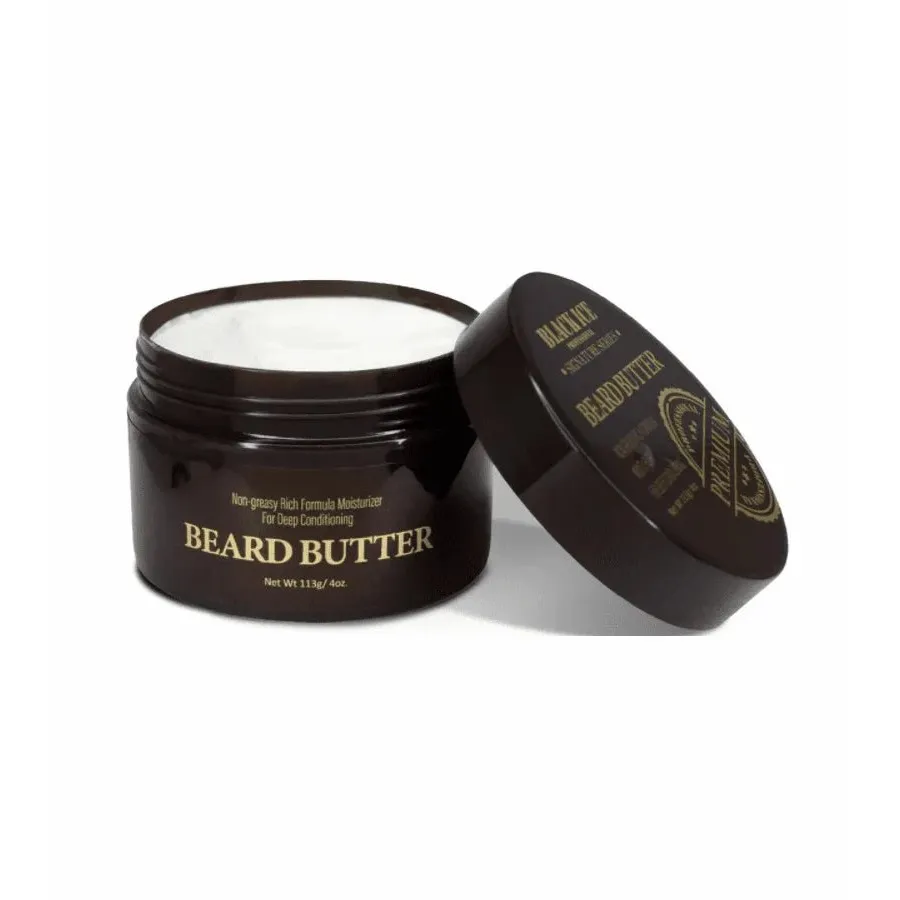 Black Ice Premium Beard Butter – Deep Moisturizing - 4 oz - Image 3