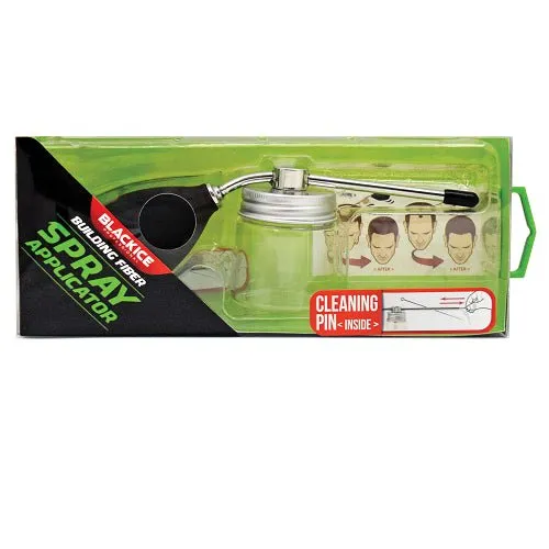 Black Ice Spray Applicator – Compatible with Building & Magic Fibers