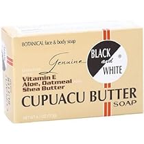 Black & White Cocoa, Shea & Capuacu Soaps – 6 oz - Image 2