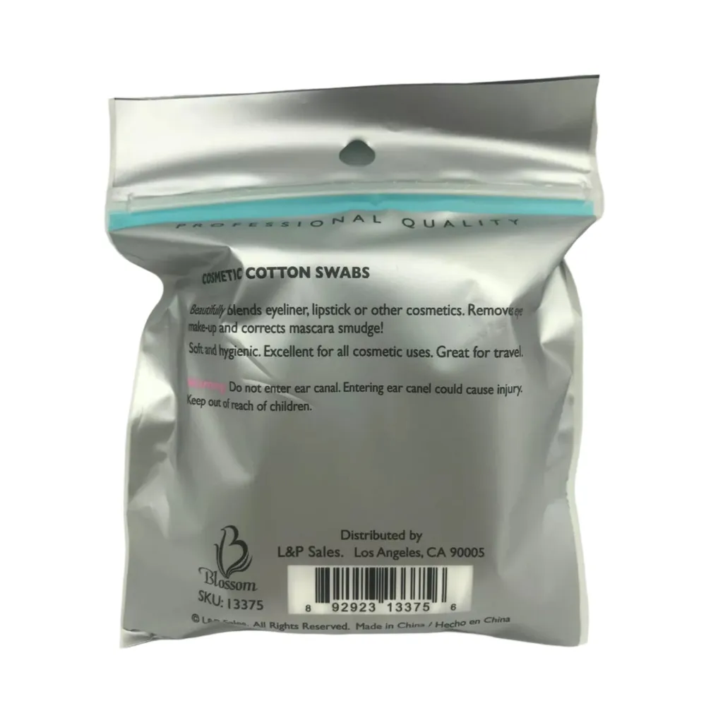 Blossom Cosmetic Cotton Swabs β 75 Count Precision Makeup Tool - Image 2