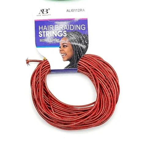 AB Hair Braiding Strings - Metallic Thread - Image 4